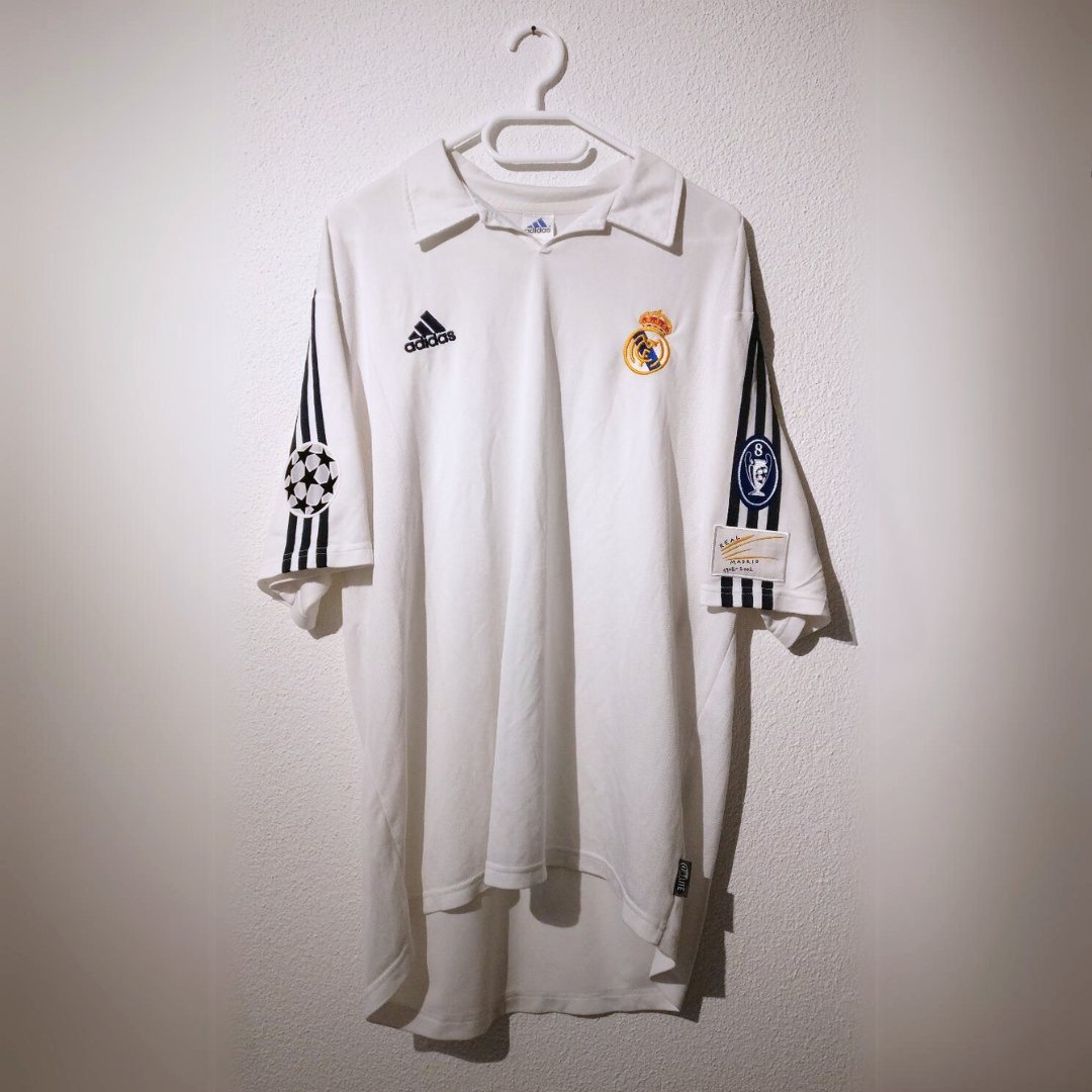 2001 - 02 - REAL MADRID HOME SHORT SLEEVE | RETRO - MODU CLUB EU